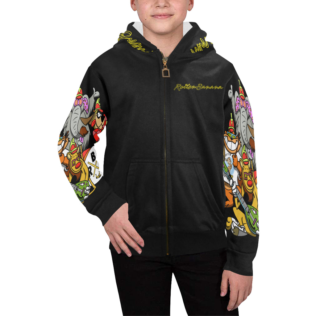 Banana Split Zip Up (Kids) - Model H39