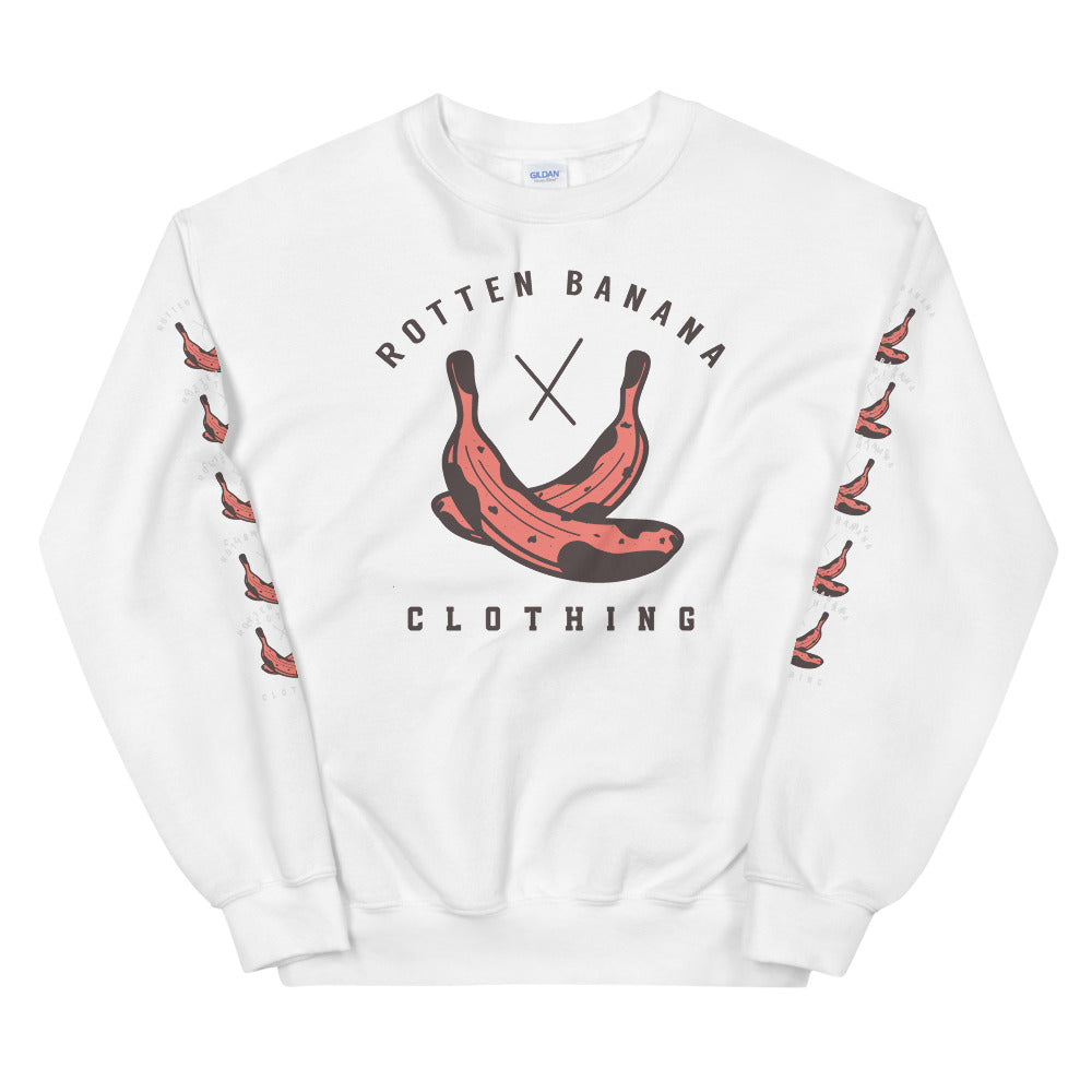 Rotten Banana Clothing Unisex Sweatshirt Coral