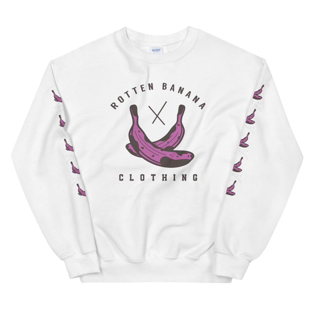 Rotten Banana Clothing Unisex Sweatshirt Purple